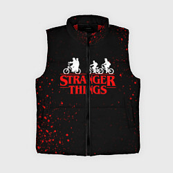 Женский жилет STRANGER THINGS, цвет: 3D-красный