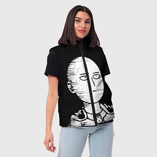 Женский жилет ONE-PUNCH MAN / 3D-Черный – фото 3