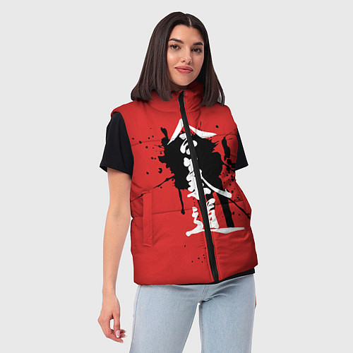 Женский жилет Айкидо / 3D-Черный – фото 3