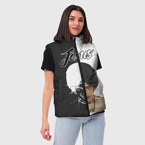 Женский жилет Dzhizus / 3D-Черный – фото 3