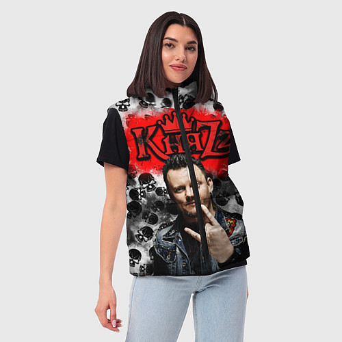 Женский жилет Князь / 3D-Черный – фото 3