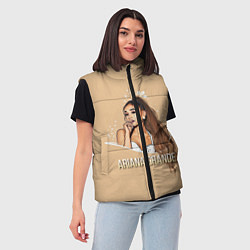 Женский жилет Ariana Grande Ариана Гранде, цвет: 3D-черный — фото 2