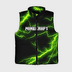Женский жилет MINECRAFT STORM, цвет: 3D-черный