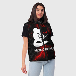 Женский жилет MONOKUMA, цвет: 3D-красный — фото 2