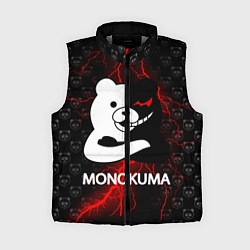 Женский жилет MONOKUMA, цвет: 3D-светло-серый