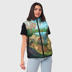 Женский жилет Terraria, цвет: 3D-красный — фото 2