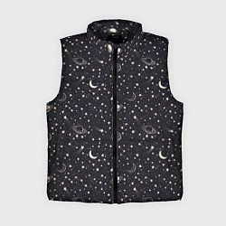 Женский жилет Космос, цвет: 3D-черный