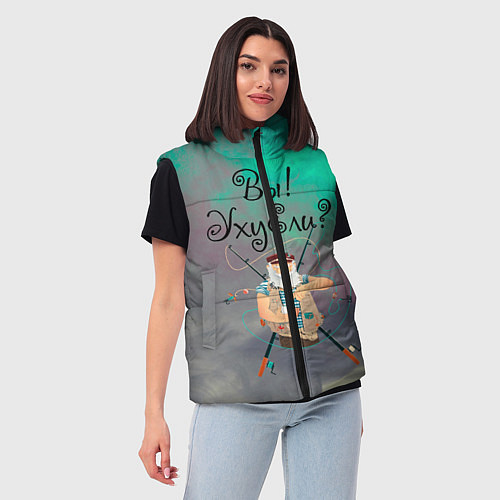 Женский жилет Рыбак / 3D-Черный – фото 3