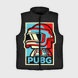 Женский жилет PUBG, цвет: 3D-черный