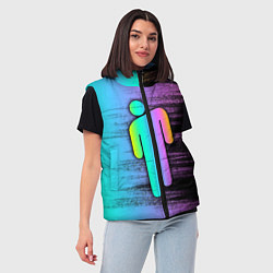 Женский жилет BILLIE EILISH, цвет: 3D-красный — фото 2