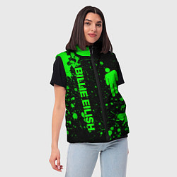 Женский жилет BILLIE EILISH, цвет: 3D-черный — фото 2