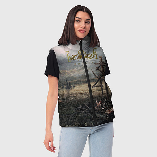 Женский жилет Lorna Shore - Immortal / 3D-Черный – фото 3