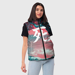 Женский жилет Sekiro shadows die twice, цвет: 3D-черный — фото 2
