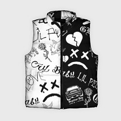 Женский жилет LIL PEEP, цвет: 3D-светло-серый