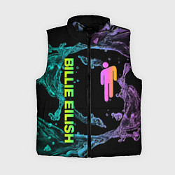 Женский жилет BILLIE EILISH, цвет: 3D-черный