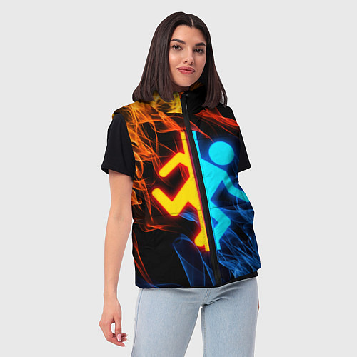 Женский жилет PORTAL / 3D-Черный – фото 3