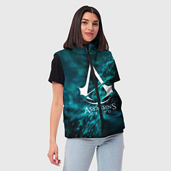 Женский жилет ASSASSINS CREED, цвет: 3D-черный — фото 2
