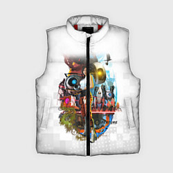 Женский жилет PORTAL, цвет: 3D-красный