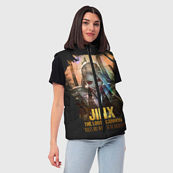 Женский жилет Jinx, цвет: 3D-красный — фото 2