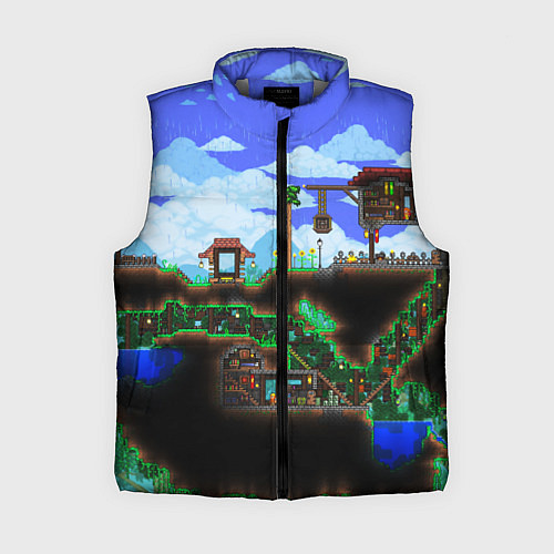 Женский жилет TERRARIA / 3D-Светло-серый – фото 1