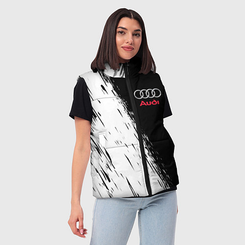 Женский жилет AUDI / 3D-Светло-серый – фото 3