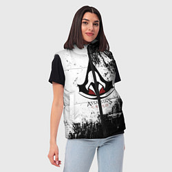 Женский жилет Assasin's creed, цвет: 3D-светло-серый — фото 2