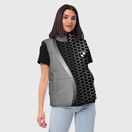 Женский жилет BMW / 3D-Красный – фото 3