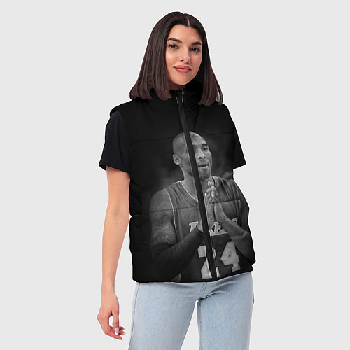 Женский жилет Коби Брайант / 3D-Светло-серый – фото 3