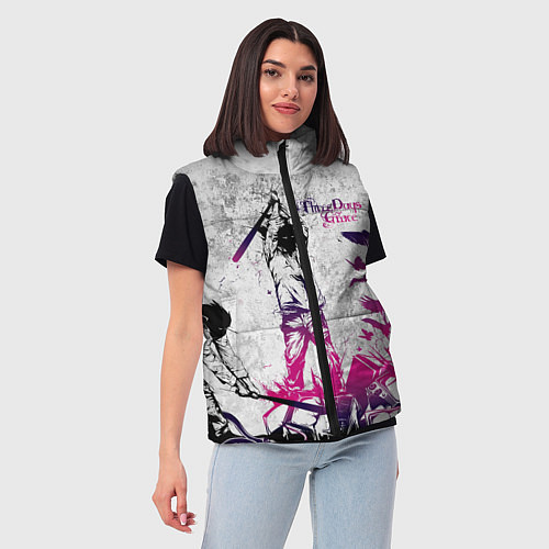Женский жилет Three Days Grace / 3D-Черный – фото 3