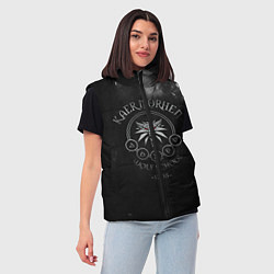 Женский жилет ВЕДЬМАК, цвет: 3D-черный — фото 2