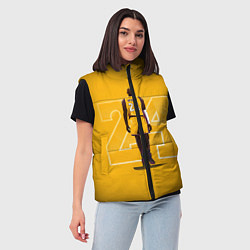 Женский жилет Kobe Bryant, цвет: 3D-красный — фото 2