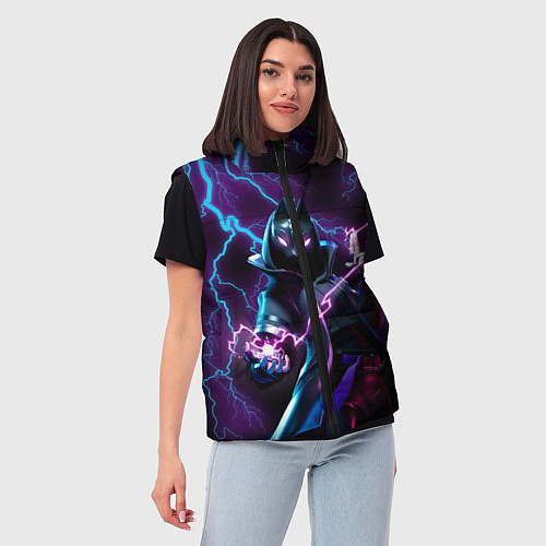 Женский жилет FORTNITE / 3D-Красный – фото 3