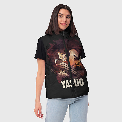 Женский жилет Yasuo / 3D-Красный – фото 3