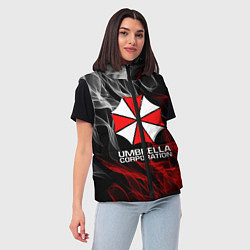 Женский жилет UMBRELLA CORP, цвет: 3D-красный — фото 2