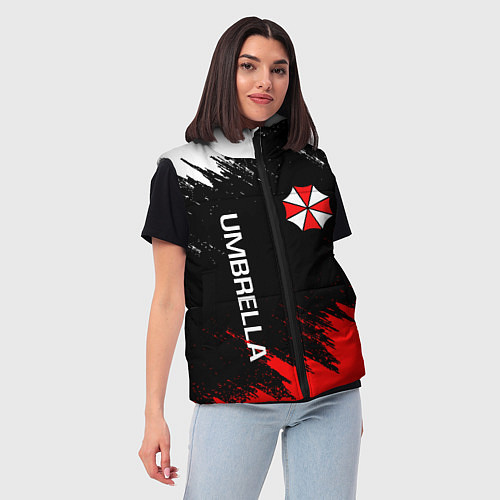 Женский жилет UMBRELLA CORP / 3D-Черный – фото 3