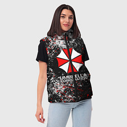 Женский жилет UMBRELLA CORP, цвет: 3D-красный — фото 2