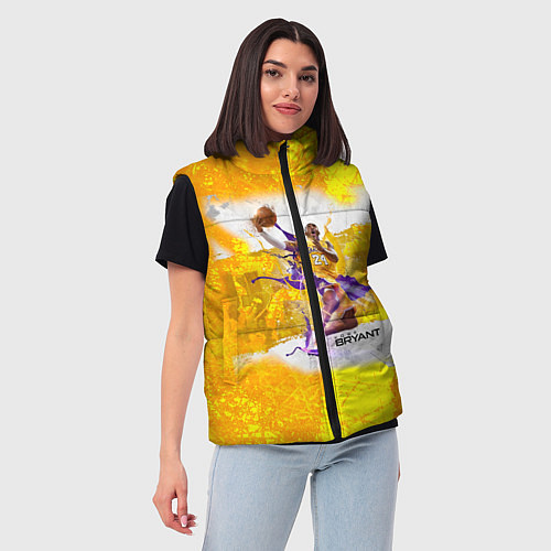 Женский жилет Kobe Bryant / 3D-Черный – фото 3