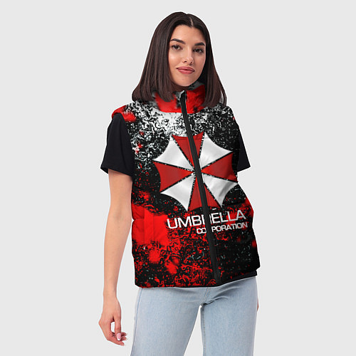 Женский жилет UMBRELLA CORP / 3D-Черный – фото 3