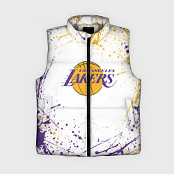 Женский жилет LA LAKERS, цвет: 3D-светло-серый