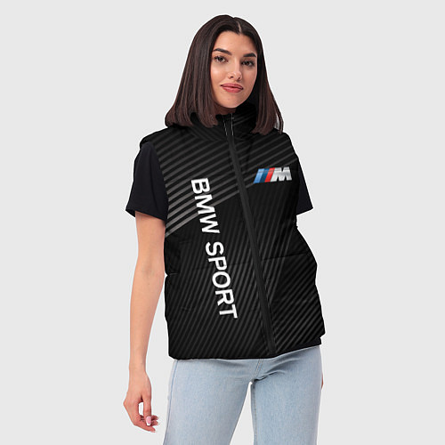 Женский жилет BMW / 3D-Красный – фото 3