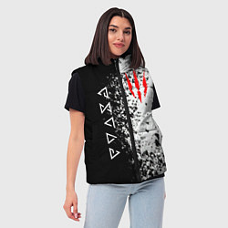 Женский жилет THE WITCHER, цвет: 3D-светло-серый — фото 2