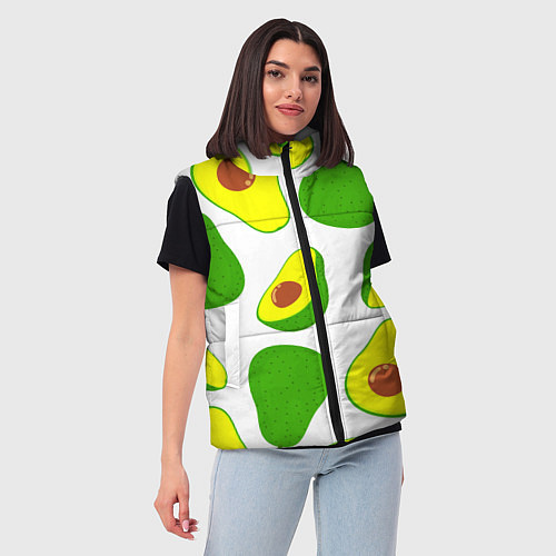 Женский жилет АВОКАДО / 3D-Красный – фото 3