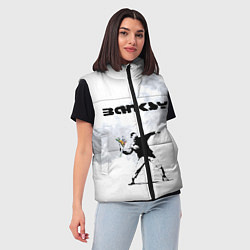 Женский жилет Banksy, цвет: 3D-черный — фото 2