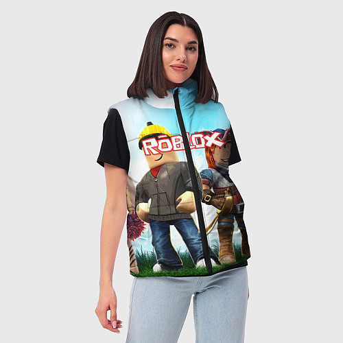 Женский жилет ROBLOX / 3D-Красный – фото 3