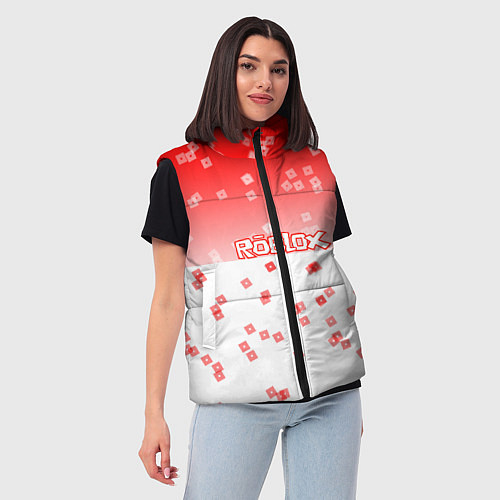Женский жилет ROBLOX / 3D-Красный – фото 3