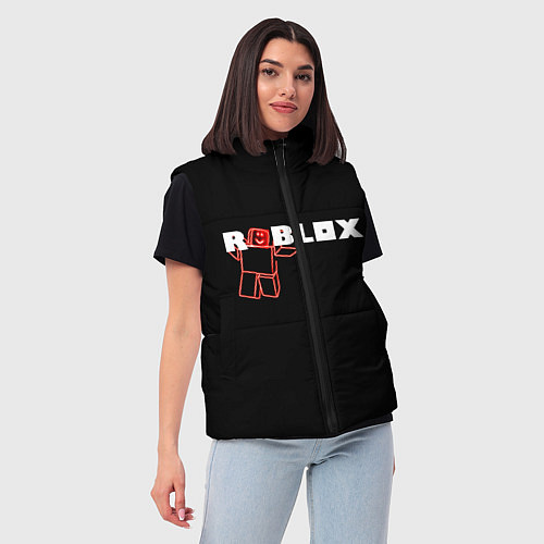 Женский жилет Роблокс Roblox / 3D-Красный – фото 3