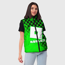 Женский жилет Roblox, цвет: 3D-черный — фото 2