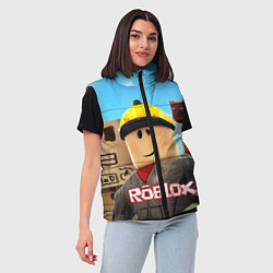 Женский жилет ROBLOX, цвет: 3D-черный — фото 2