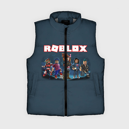Женский жилет ROBLOX / 3D-Светло-серый – фото 1