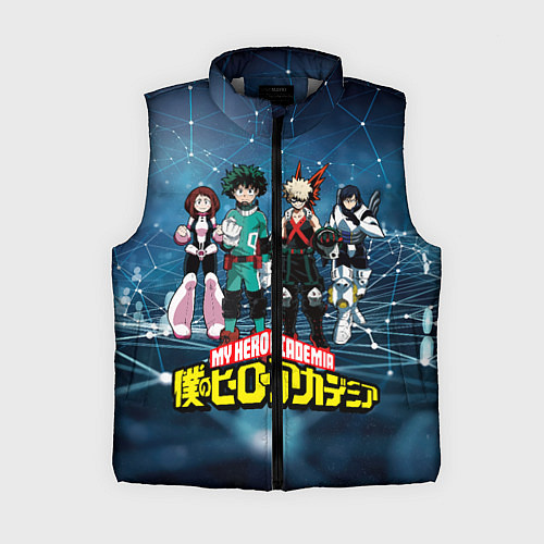 Женский жилет Моя геройская академия / 3D-Светло-серый – фото 1